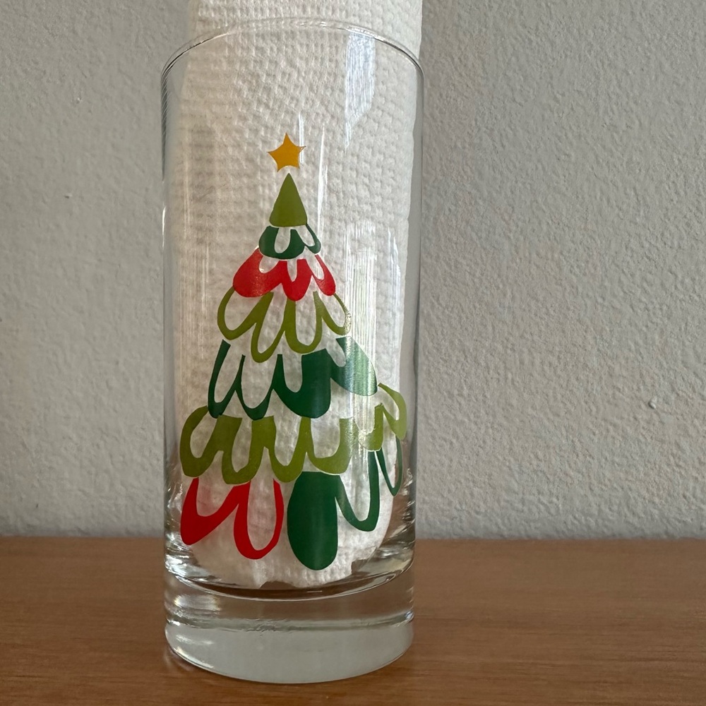 Set of 6 - Libbey Christmas TUMBLERS - 12oz - Picture 2 of 9
